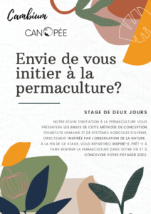 Initiation à la permaculture et application au jardinage en Seine et Marne
